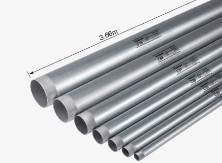 電線管の種類（厚鋼・薄鋼・ねじなし）