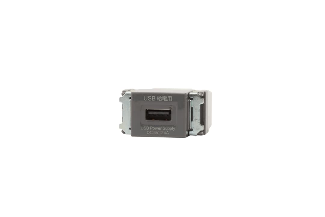 神保電器 R3707-SG   USB給電用コンセント