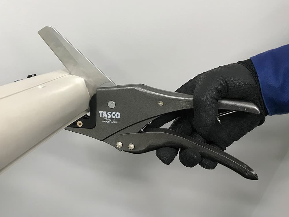 イチネンTASCO TA643TD   エアコンダクトカッター