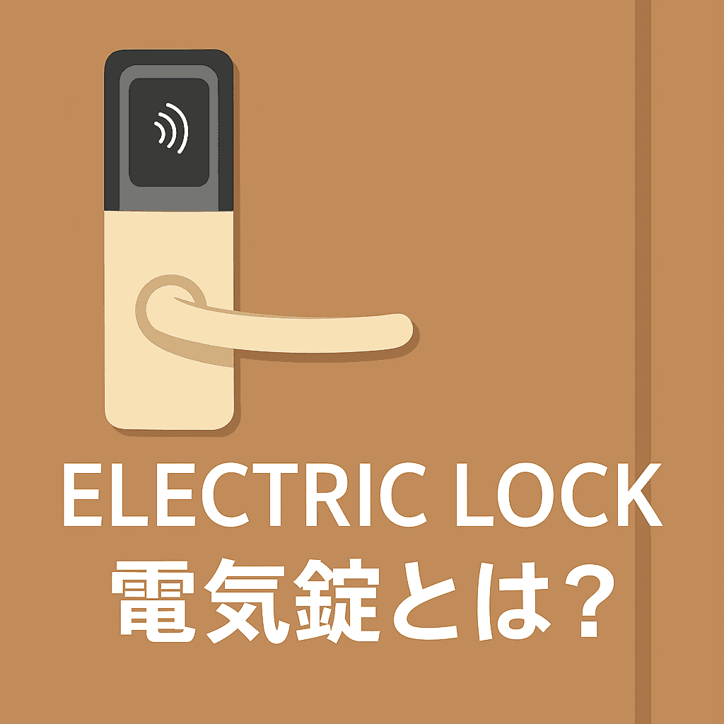 電気錠の種類と必要性を徹底解説｜防犯・入退室管理に欠かせない理由とは