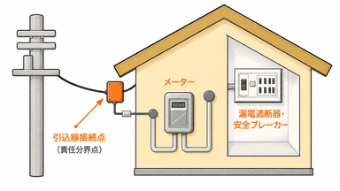 一般住宅における電線引込方法を徹底解説｜仕組み・種類・注意点まで網羅