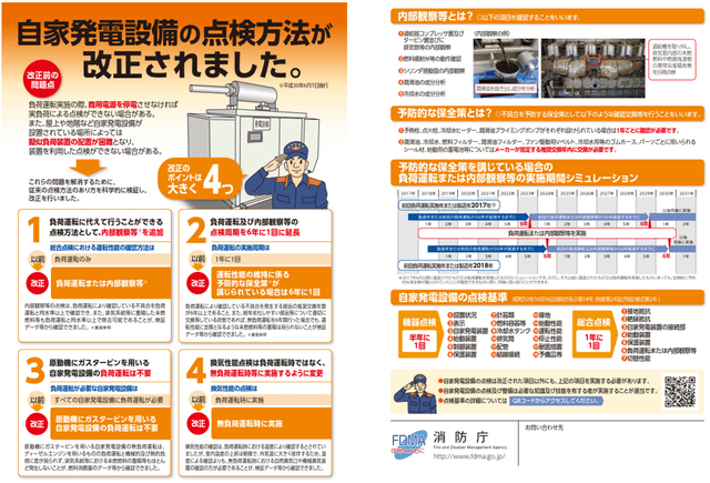 自家発電設備の点検方法が劇的に変わった！まだ知らない「平成30年消防庁法改正」の真実と、今すぐ講じるべき対策