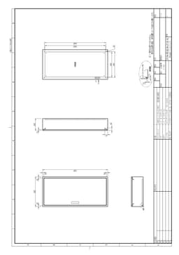 内外電機 CMEZ115020WC   盤用キャビネット