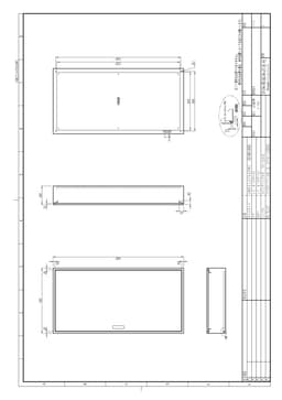 内外電機 CMEZ147020WC   盤用キャビネット