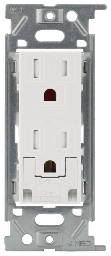神保電器 JEC-BN-55GEF-KW   コンセント