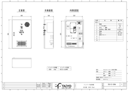 日東工業 TGD-V2-150HA インバーター起動盤、三相3線200V