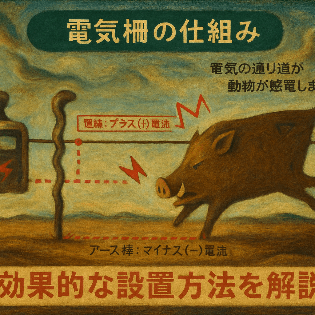 猪対策に有効な電撃柵とは？仕組み・設置方法・費用まで徹底解説【完全ガイ