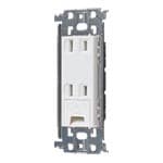 パナソニック WTL1532W   埋込アースターミナル付ダブルコンセント