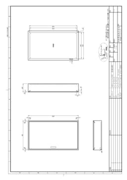 内外電機 CMEZ127020WC   盤用キャビネット