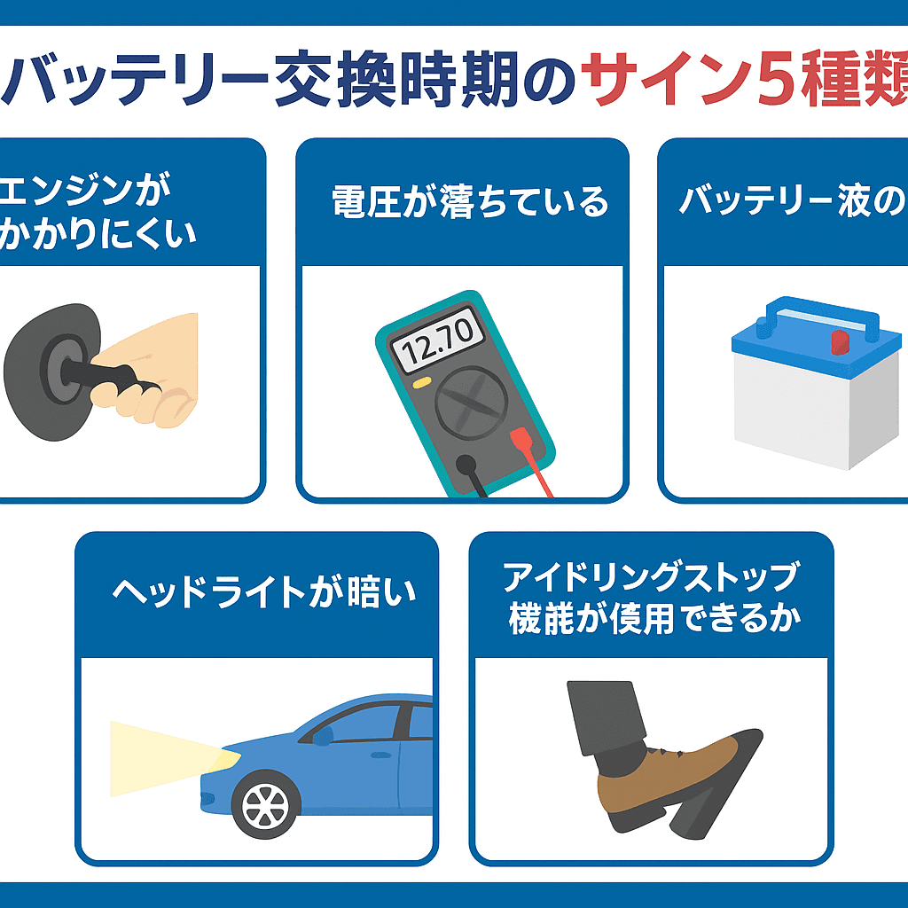 車バッテリーの仕組みと寿命を徹底解説｜交換時期の目安と長持ちさせるコツ