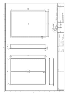内外電機 CMEZ161220WC   盤用キャビネット