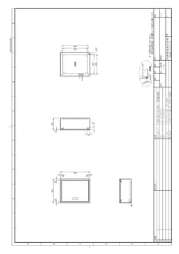 内外電機 CMEZ504020WC   盤用キャビネット