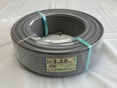 弥栄電線 VV-F3X2.0   600Vビニル絶縁ビニルシースケーブル平形