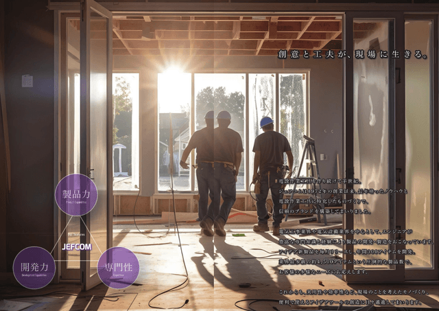 独創の「省力工具」で現場の未来を照らす —— ジェフコム株式会社、半世紀の軌跡と革新への挑戦