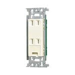 パナソニック WN1532K   埋込アースターミナル付ダブルコンセント