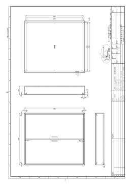 内外電機 CMEZ141220WC   盤用キャビネット