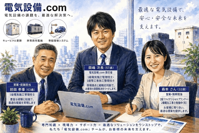 「電気設備.com」始動！小川電機の専門力で、電気設備の課題に寄り添う