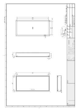 内外電機 CMEZ136016WC   盤用キャビネット