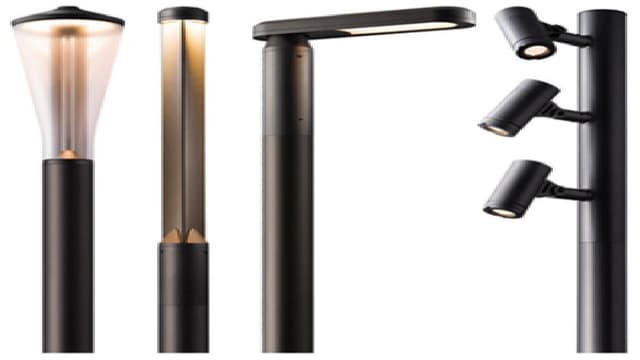 景観街路照明「unis」シリーズと、新たなる「Facia」が描く2026年の都市景観