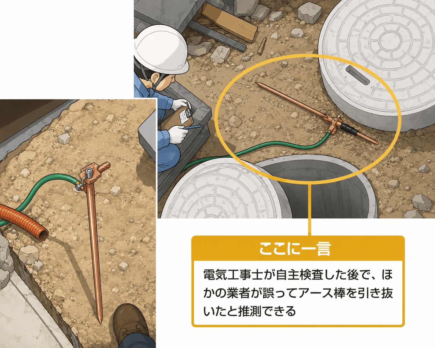 アースが効かない原因と現場対策｜接地不良を防ぐ実務ポイント