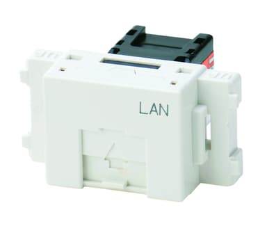 神保電器 JEC-BN-LW6L-PW   モジュラジャック