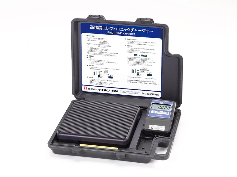 イチネンTASCO TA101CB   高精度エレクトロニックチャージャー