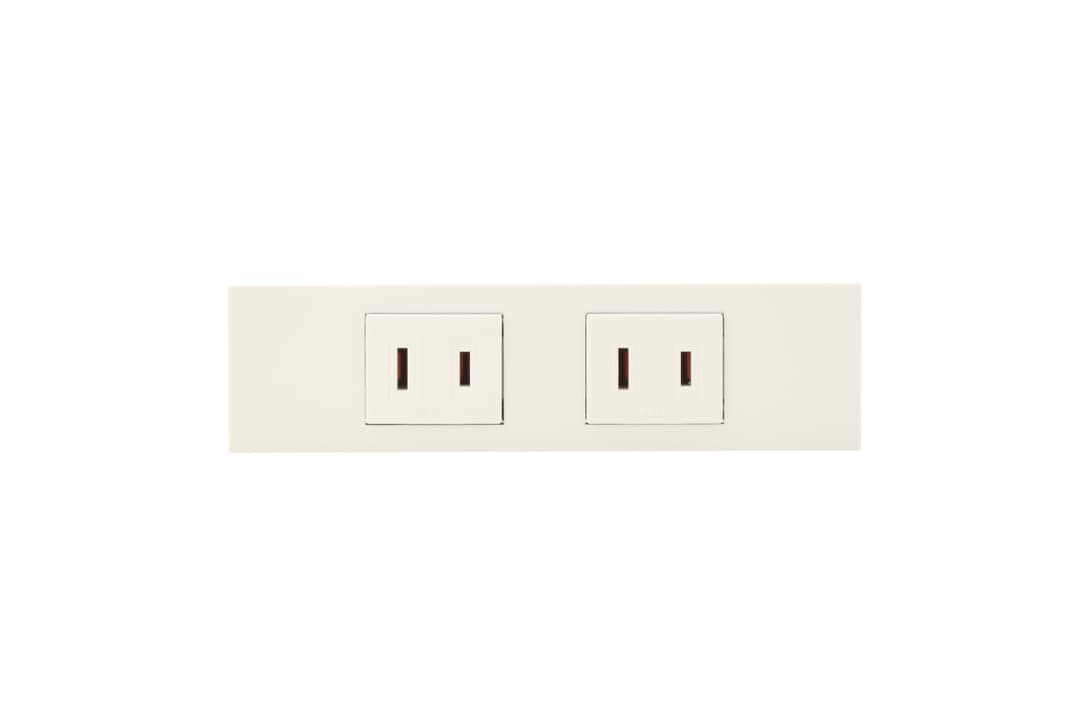 神保電器 KAG-2700   家具・機器用 コンセント/スイッチセット