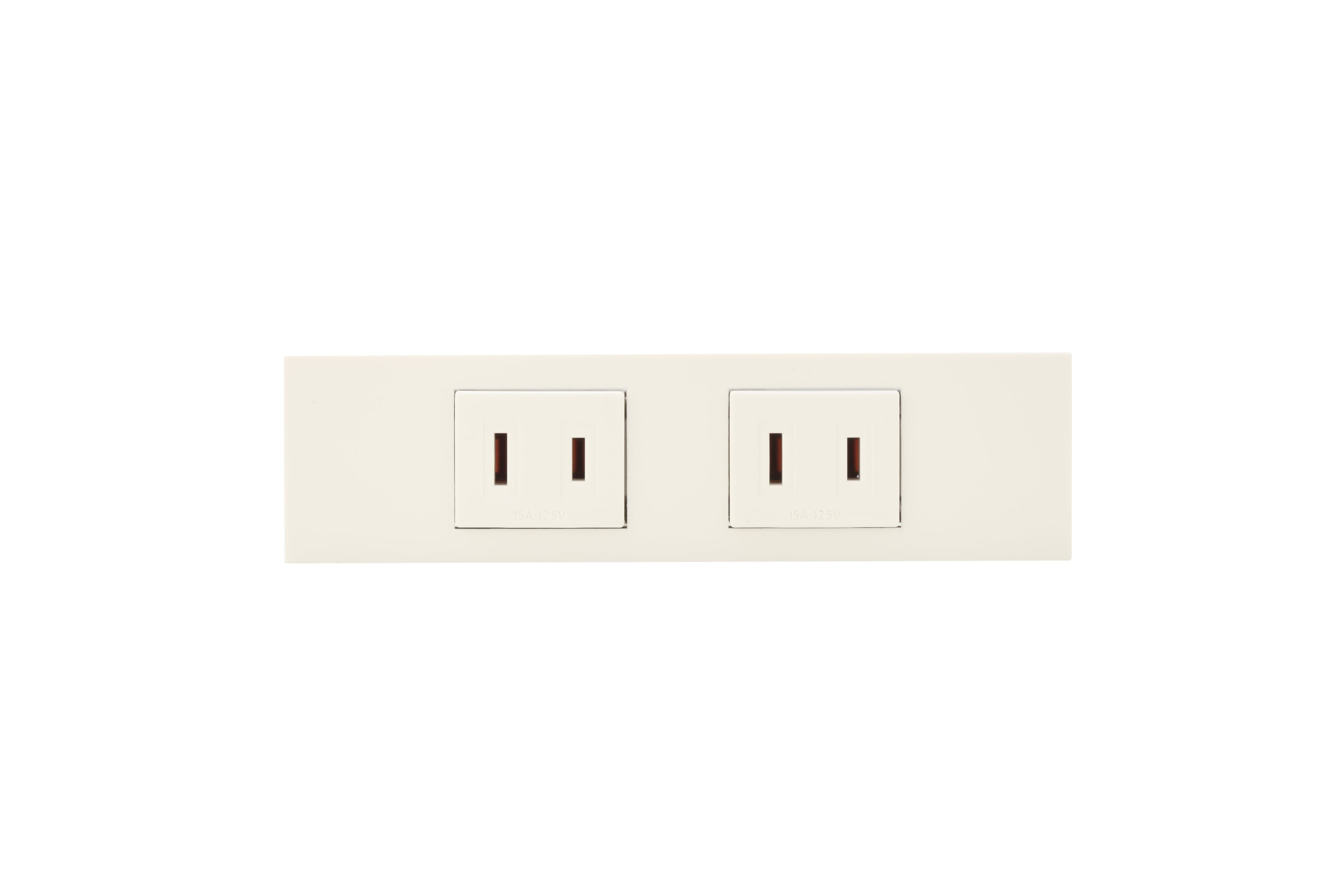 神保電器 KAG-2700   家具・機器用 コンセント/スイッチセット