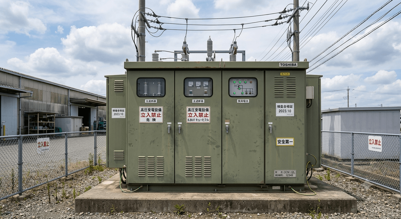 【現場のプロが警告】キュービクルの更新時期は「耐用年数」で判断してはいけない？電気代削減と波及事故を防ぐ対策と事例