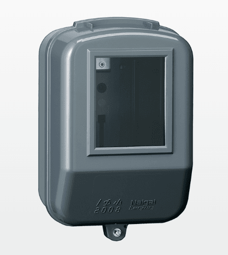 内外電機 P-1AN   プラスチック計器箱単相小