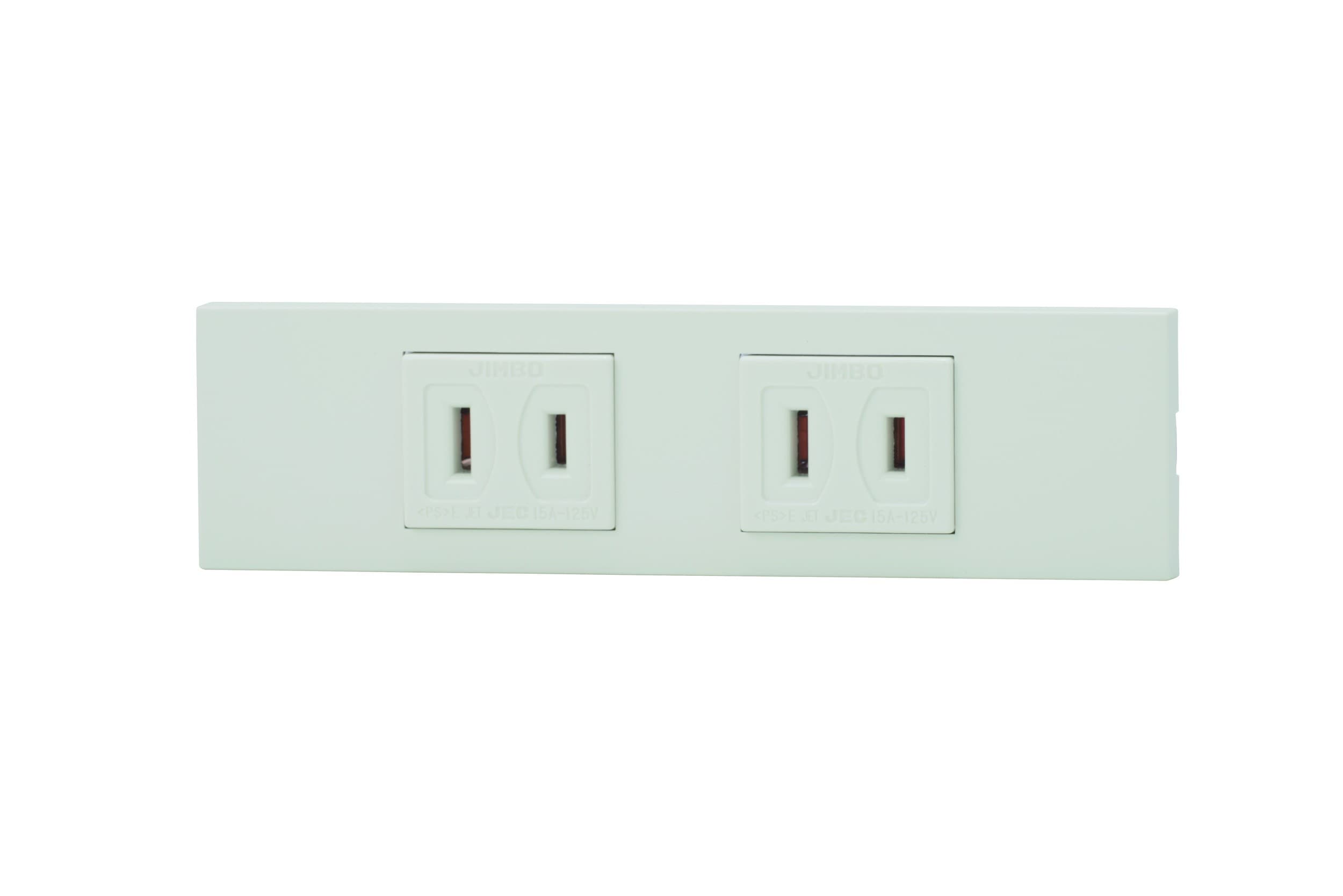 神保電器 KAG-2500   家具・機器用 コンセント/スイッチセット