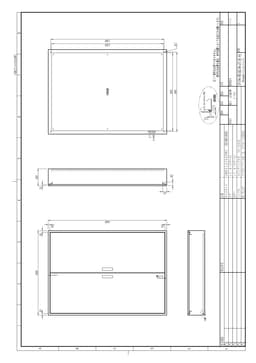内外電機 CMEZ141020WC   盤用キャビネット