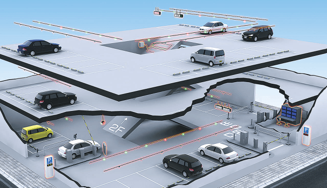 工場・ビルなどの車路管制システムによる出入管理の効率化と省人化