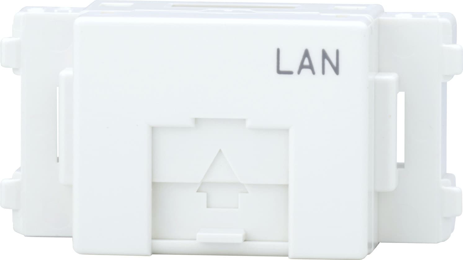 神保電器 JEC-BN-LW6AL-PW   モジュラジャック