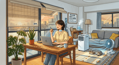 西向きの部屋が暑すぎる！今すぐできる強力な西日対策7選【賃貸もOK】