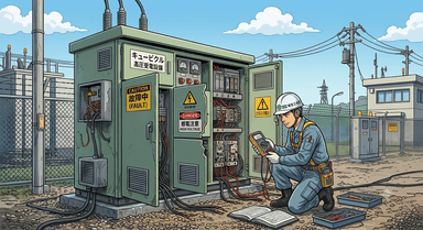 キュービクル（高圧受電設備）の故障完全ガイド｜症状別の原因・応急処置と電気主任技術者への連絡手順