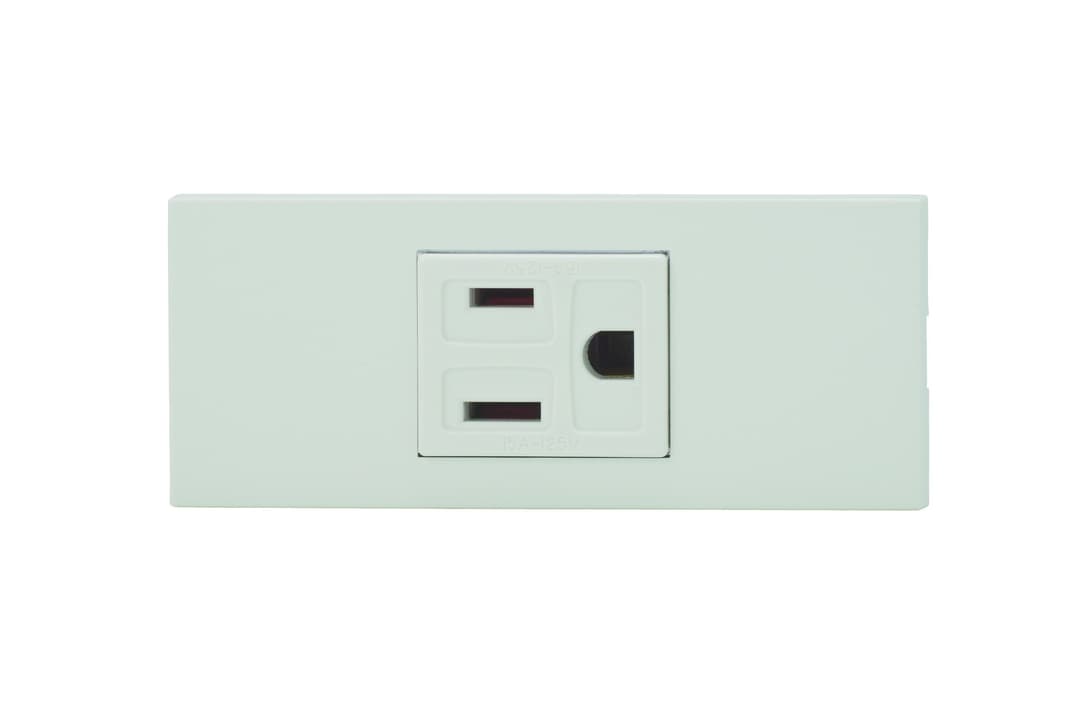 神保電器 KAG-1509   家具・機器用 コンセント/スイッチセット