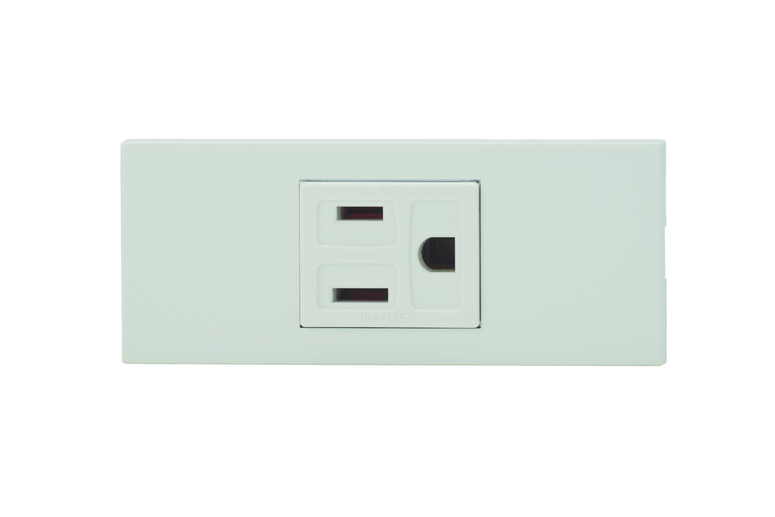 神保電器 KAG-1509   家具・機器用 コンセント/スイッチセット