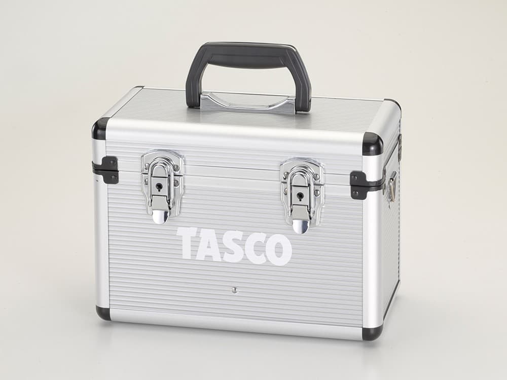 イチネンTASCO TA150CS-21   アルミ製真空ポンプケース(TA150SB-2/SV/SW/SC用)