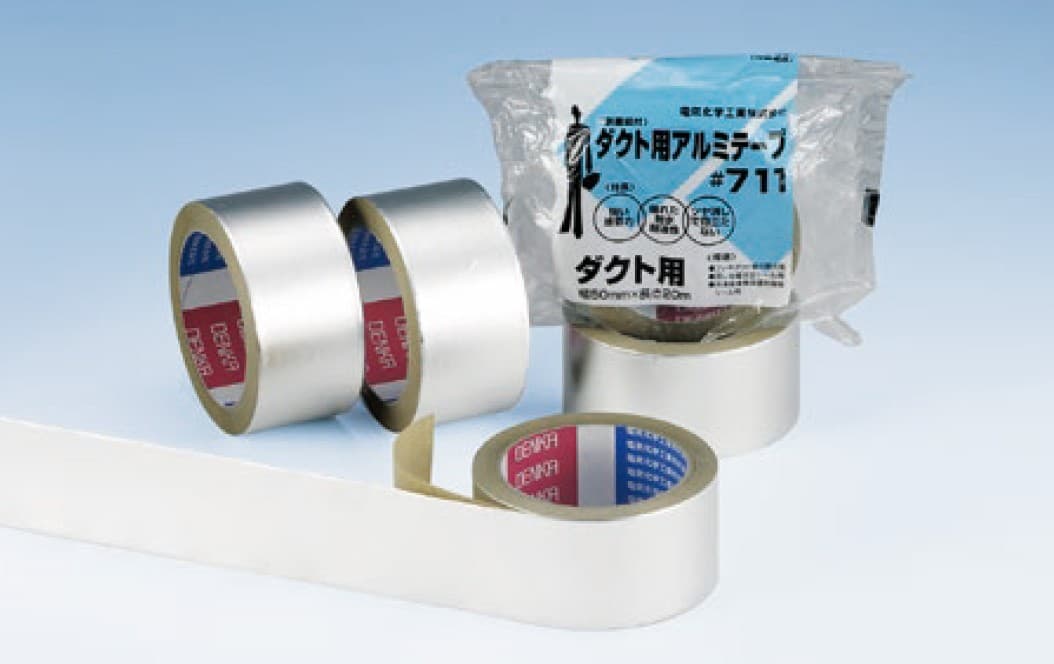デンカ 711ダクトヨウアルミテープ50X20   アルミテープ
