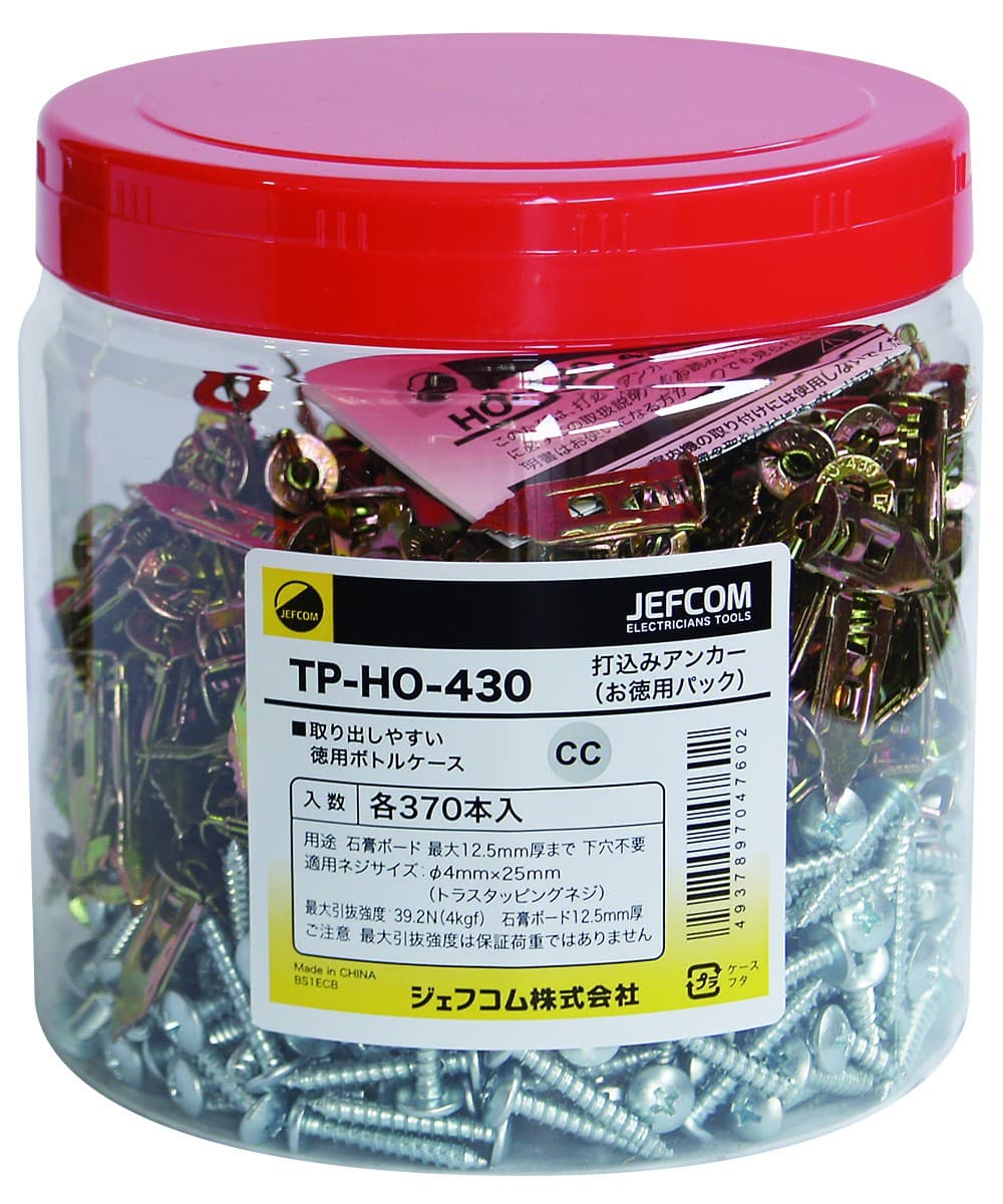 ジェフコム TP-HO-430   打込みアンカー お徳用
