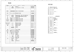 日東工業 TGD-V2-75HA インバーター起動盤、三相3線200V