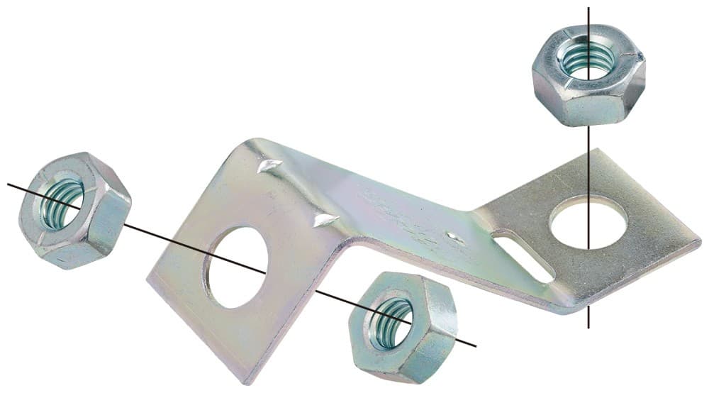 ネグロス DYF1-W3   空調機器・配管用振れ止め金具