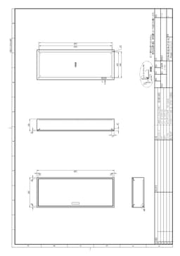 内外電機 CMEZ135020WC   盤用キャビネット