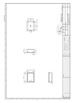 内外電機 CMEZ304014WC   盤用キャビネット