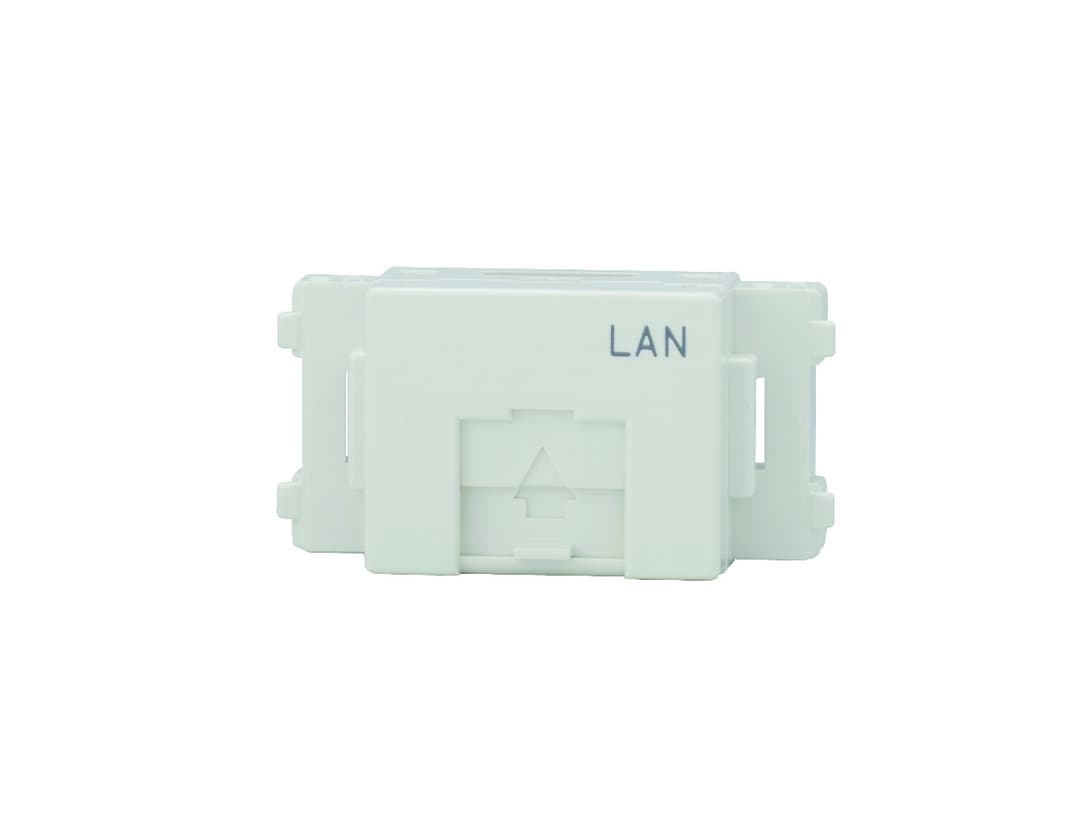 神保電器 JEC-BN-LW5EL-PW   モジュラジャック