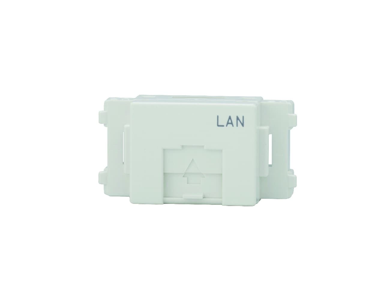 神保電器 JEC-BN-LW5EL-PW   モジュラジャック