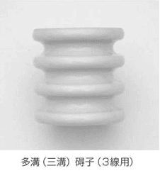 共立電機 テイアツヒキトメガイシ3センヨウ   低圧引留碍子