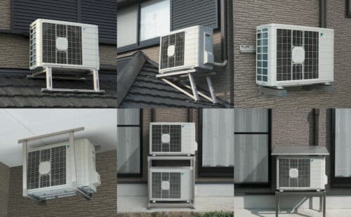 エアコン架台の種類を徹底解説｜設置場所別の選び方とポイント