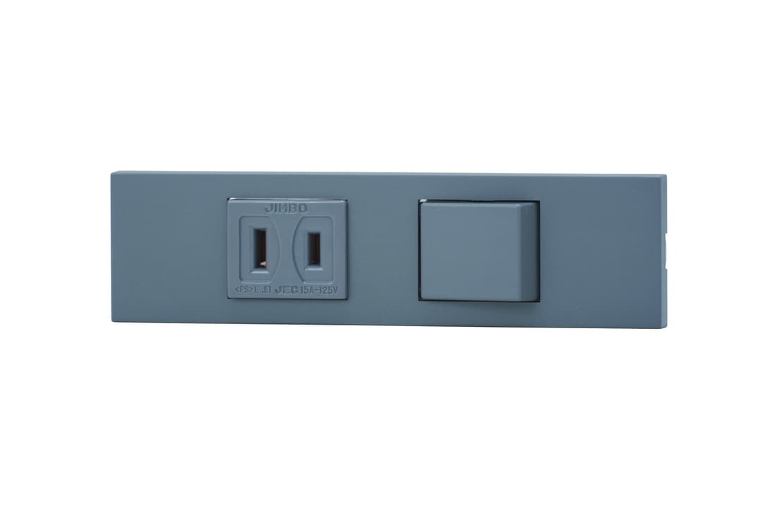 神保電器 KAG-2516   家具・機器用 コンセント/スイッチセット